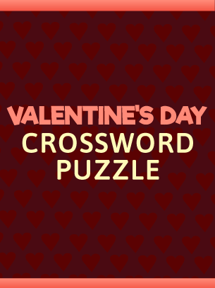 valentines day crossword puzzle fun holiday game valentines day pics