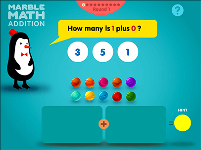 Marble Math - Learn Addition with Manipulatives